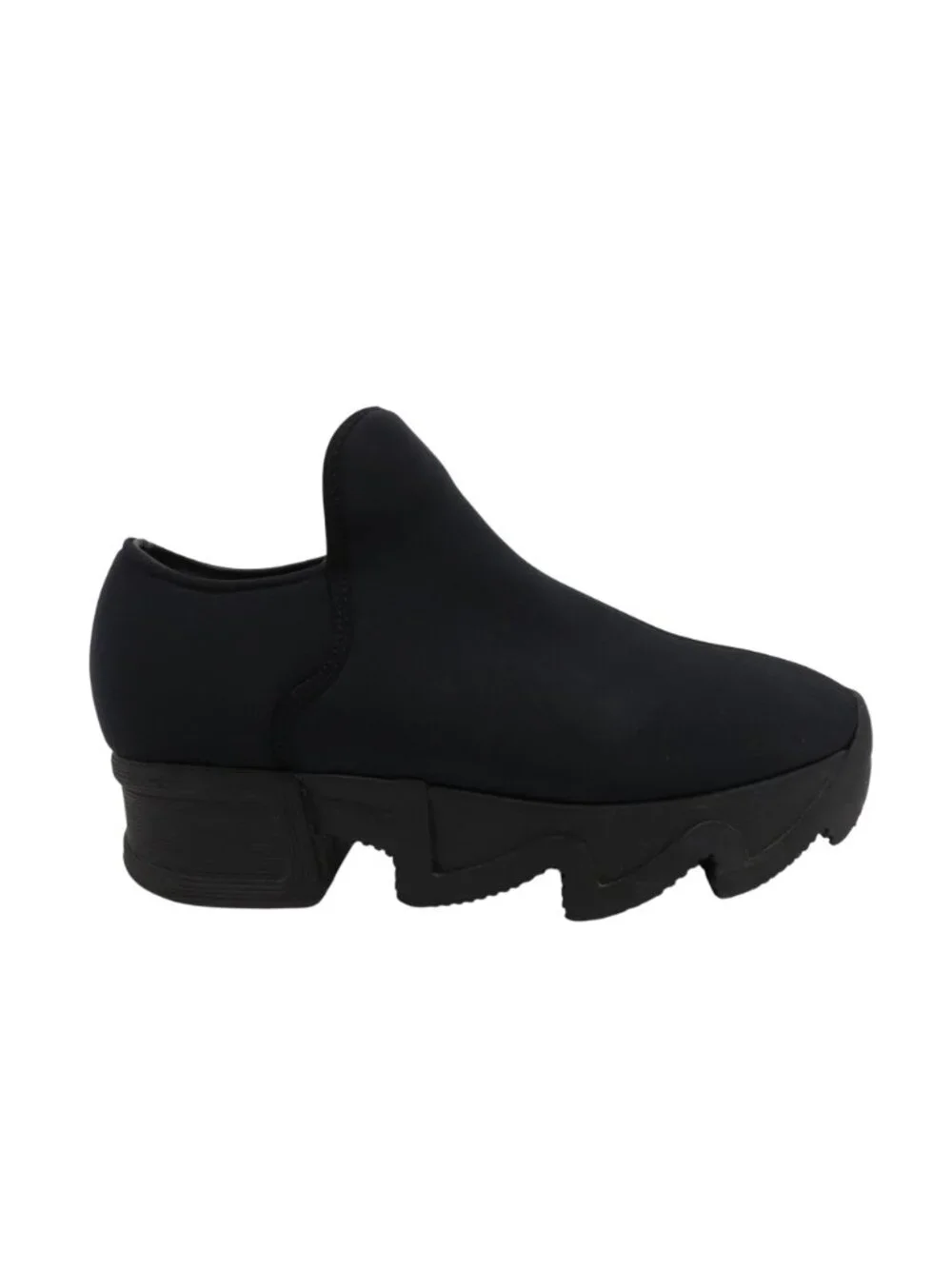 IRI NYC Women's Wes I Black Neoprene Low Top Sneakers Size 34.5 US 4.5